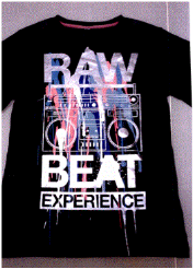 HM Raw shirt