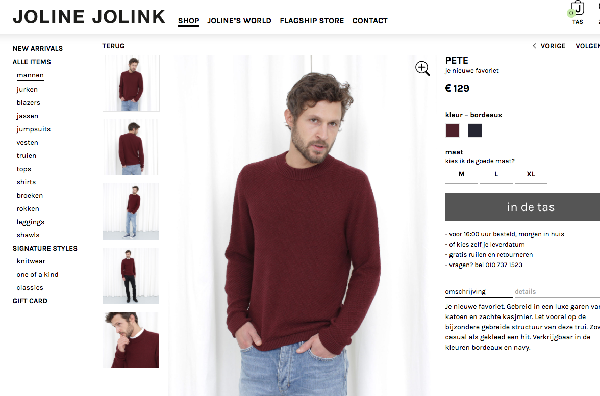 Joline Jolink website MM