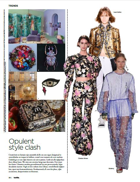 Trends Christine Boland ss19 Opulent style clash