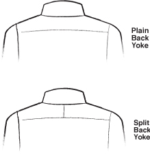 Yoke shirt