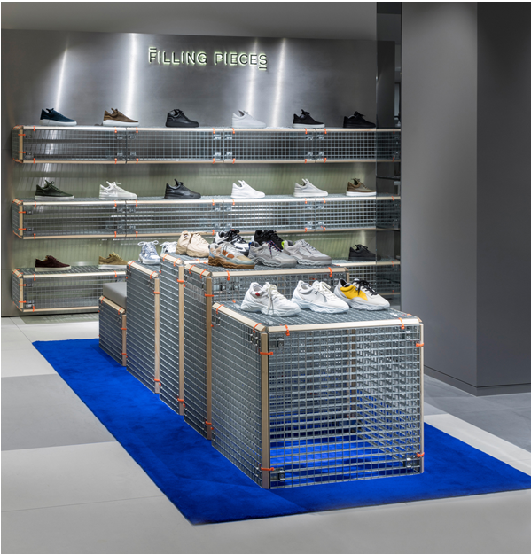 filling pieces shop in shop bijenkorf