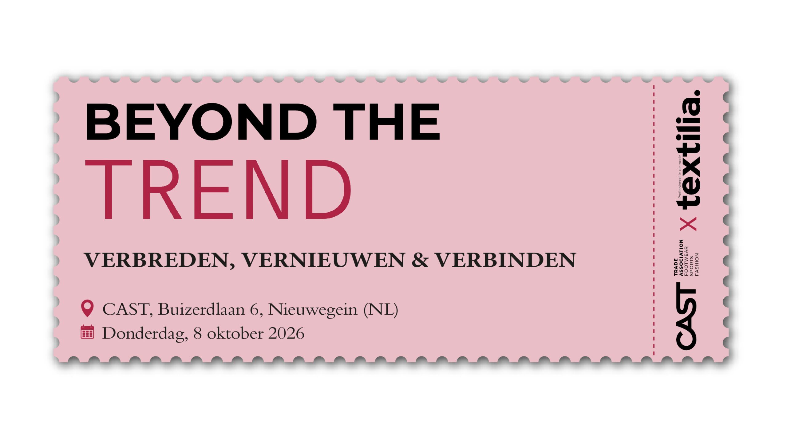 Dagticket - Beyond the trend op 8 oktober 2026